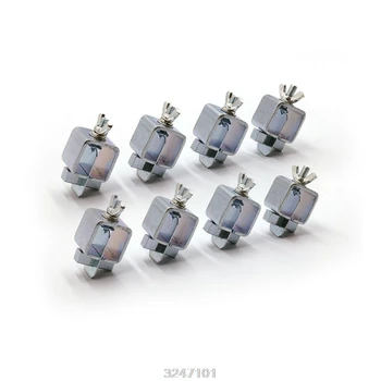 

8pcs Butt Welding Clamps Sheet Metal Locator Adjustable Positioner Clip Holder