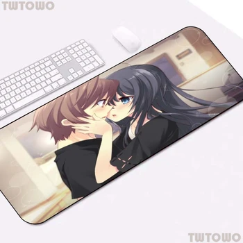 

In Stock Large Gaming Mouse-Pad XXL Anime Couple Picture Comfortable Nature Rubber Desk Pad for Star Wars LOL Game Mat
