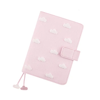 

Pocket book new dream notebook pink plush schedule notebook