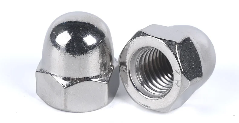 5/50pcs Acorn Cap Nut M3 M4 M5 M6 M8 M10 M12 M14 M16 M18 Stainless Steel Decorative Cap Nuts Caps Covers DIN1587