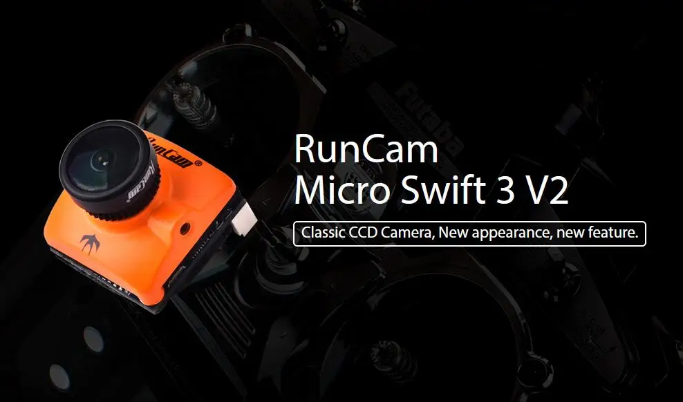 Runcam TX200U передатчик и микро Свифт 3 V2/Swift2 FPV камера 600TVL 2,1 мм/2,3 мм FOV 160/145 градусов 1/3 ''CCD OSD 20% скидка