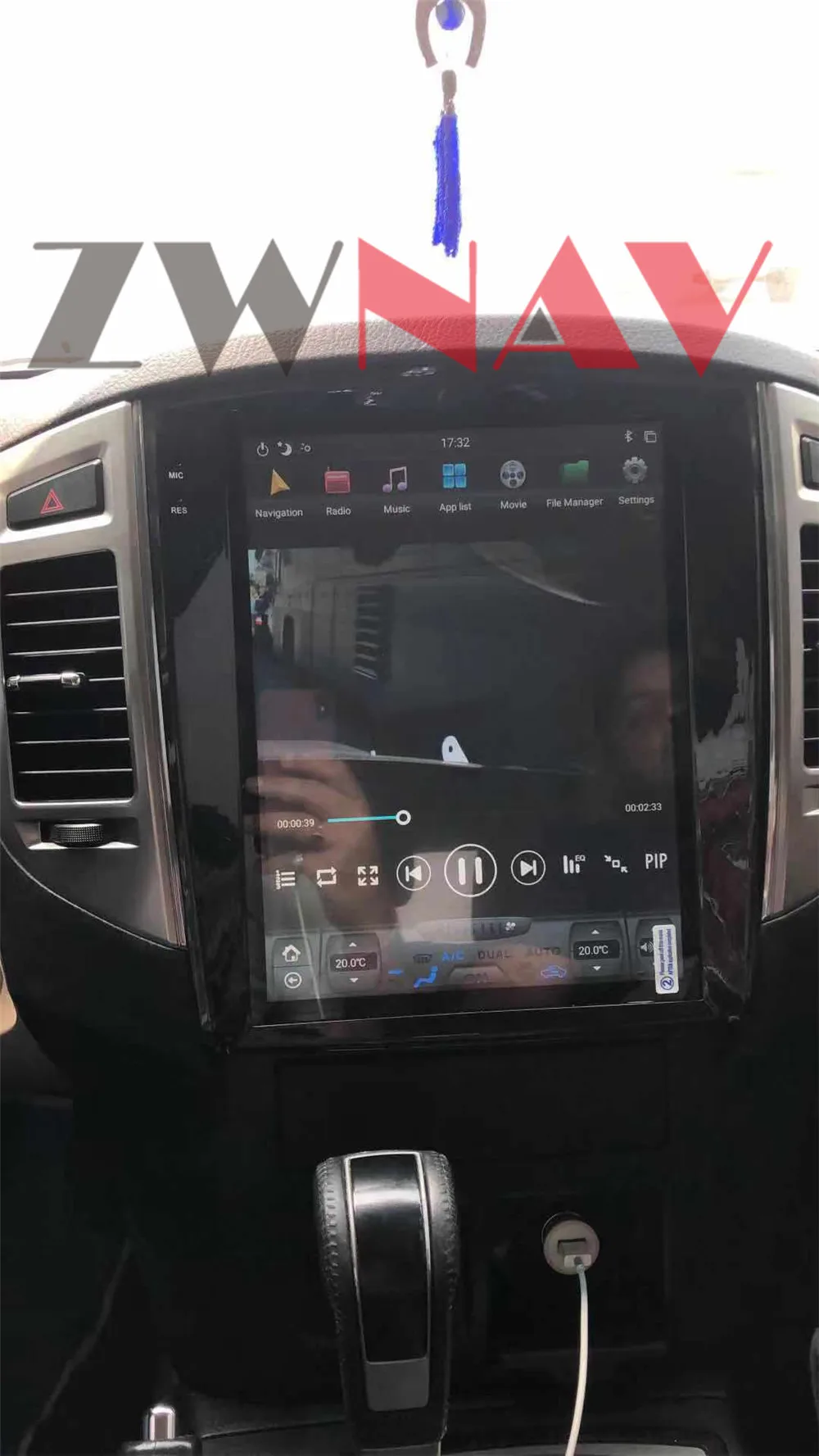 Android 7,1 Tesla стиль автомобиля gps навигация для MITSUBISHI PAJERO V97 V93 Shogun Montero 2006+ Мультимедиа Радио магнитофон ips