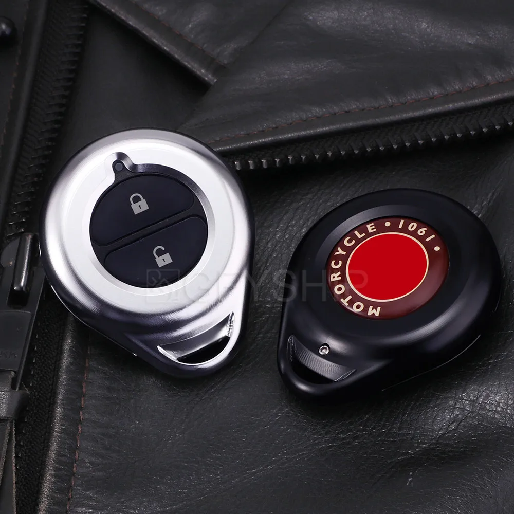 

For Indian Chieftain / Chief Dark Horse / Roadmaster CNC Motorcycle Key Case ONE Button Key Protection