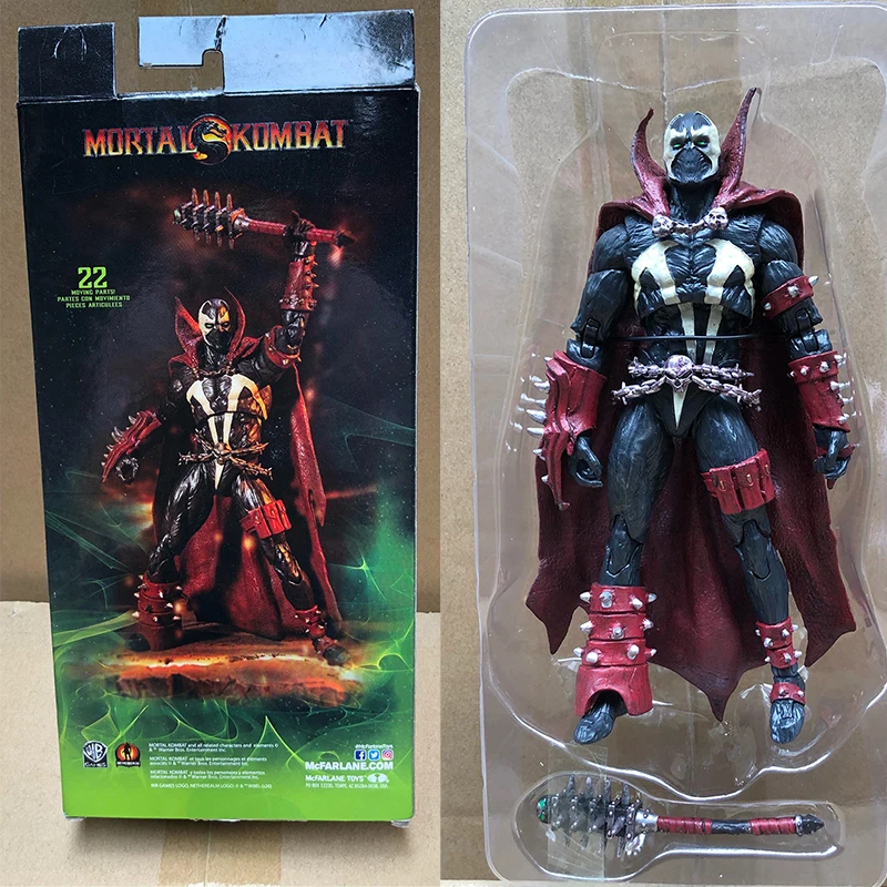 Mortal Kombat Spawn Action Figure Mf Toy Doll Brinquedos Figurals Collection Modello Regalo 18Cm
