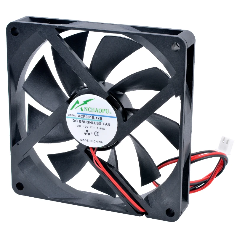 Ultra-fino Ventilador Adequado para o Inversor de Potência do Chassi Rolamento de Esferas Duplo Acp9015 92 Centímetros 92x92x15 mm dc 5v 12v 24v - Imagem 4