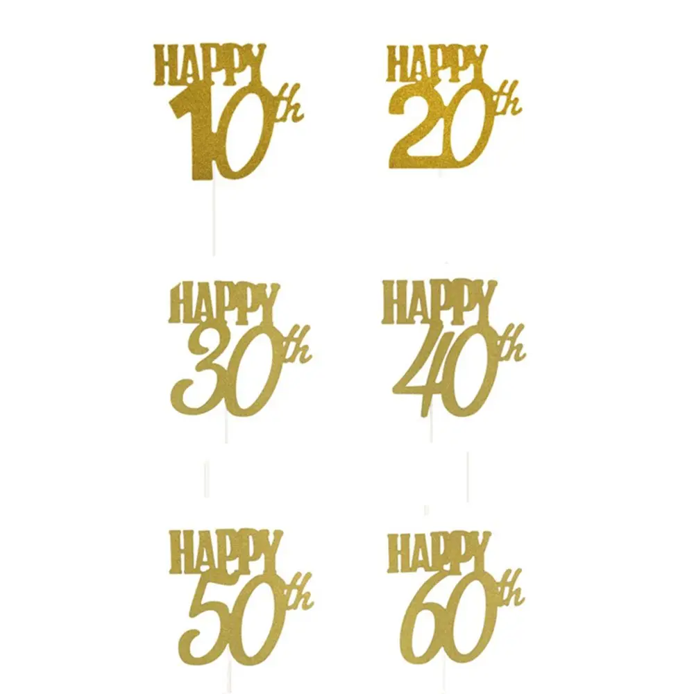 8EU_1pc-Gold-Happy-Birthday-Party-Cake-Topper-Glitter-10th-20th-30th-40th-50th-60th-Anniversary-Decoration