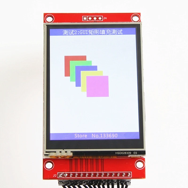 2 5 дюймовый TFT ЖК модуль ILI9341 Драйвер с сенсорным ic XPT2046 8 (RGB)* 240 Φ (9 IO) для uno r3 mega