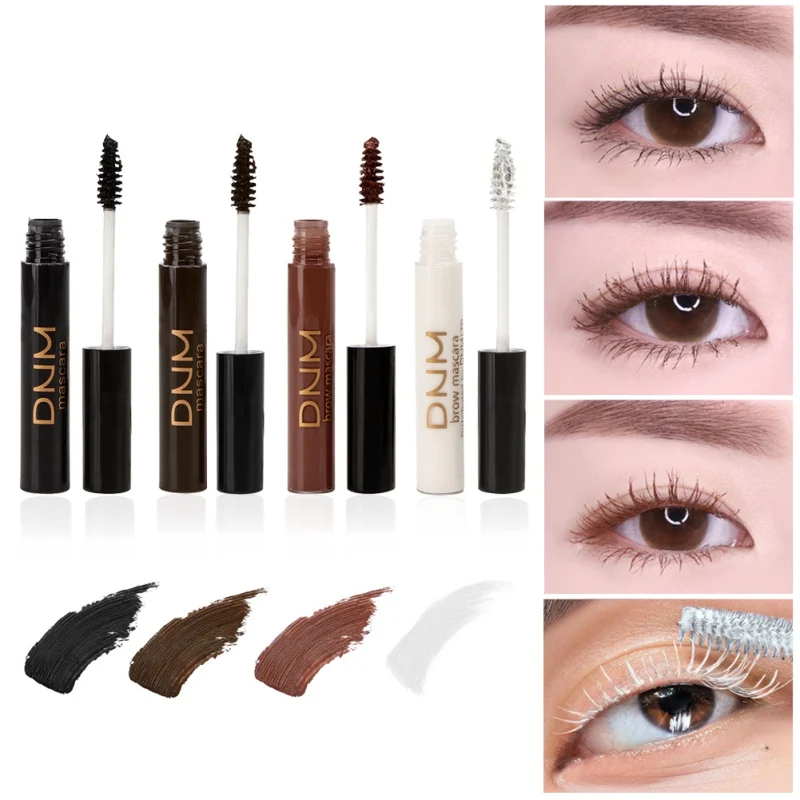 

Colorful Mascara Waterproof Non-Dizzy Dyeing Long-Lasting Mascara Eyelash Makeup 4 Colors Professional Makeup Mascara
