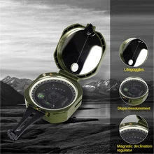 

High-precision M2 zinc alloy metal geological compass compass geological exploration compass compass
