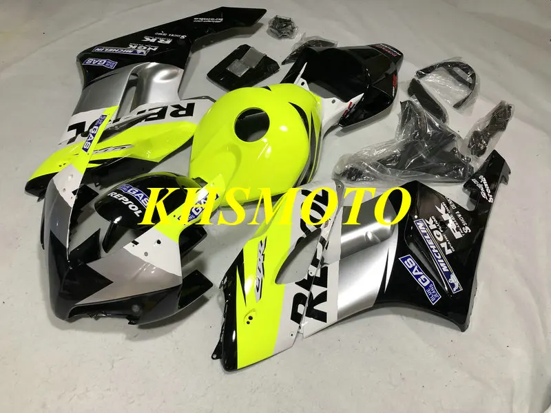Комплект обтекателей для мотоцикла CBR1000RR 04 05 CBR 1000RR 2005 2004 cbr1000rr ABS Зеленый