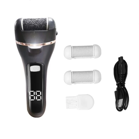 Electric Foot Grinder LED Screen Display Pedicure Device Removing Cracks Dead Skin Foot Pedicure Tool Electric Foot File