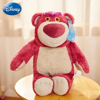 

Disney Cute Anime Toy Story Large Plush Toy Doll Strawberry Bear Doll Fashion Pillow Small Decoration Pillow Doll