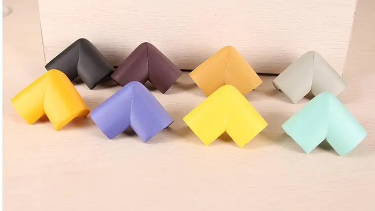 4 шт./лот 5,5x5,5 см мягкий стол настольный Угловой протектор для безопасный уголок для ребенка Уголки для младенцев, для детей размер на защитная лента подушка