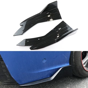 

Universal Carbon Fiber Car Bumper Spoiler Rear Lip Angle Splitter Diffuser Winglet Wings Anti-crash modified Car Body Side Skirt