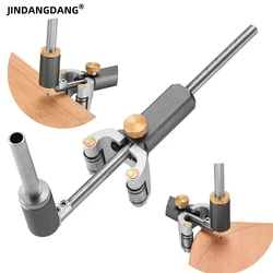 Marqueur parallèle à double usage pour le travail du bois, outil de marquage multifonctionnel, règle des icônes de dessin, règle des contours 