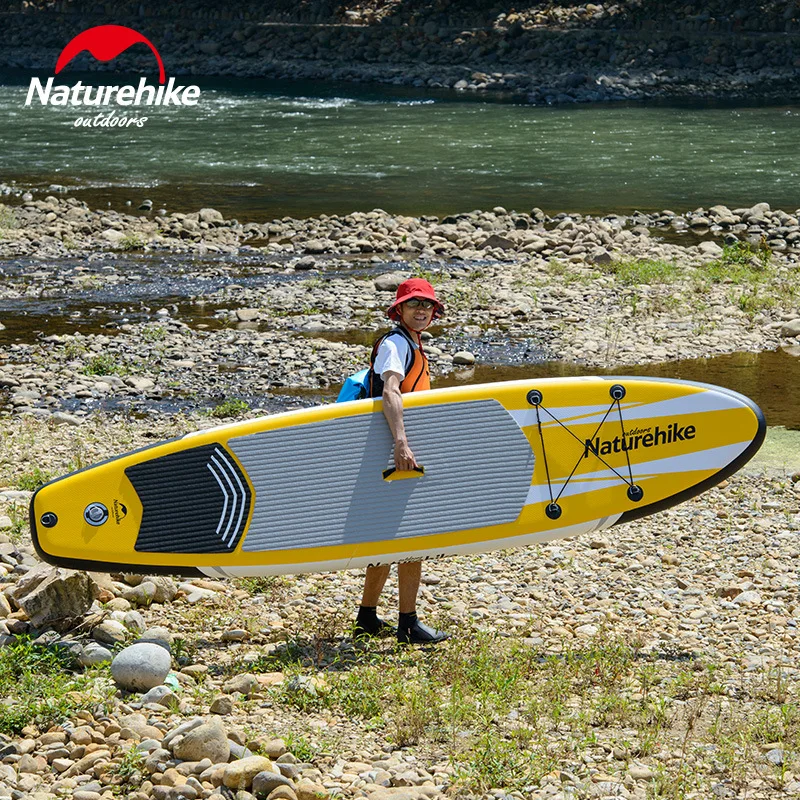

Naturehike Double Layer Inflatable Standing Board Surfboard Stand-up Water-skiing Surfing Sup Paddle Board Paddle