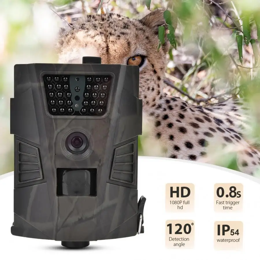 IP54 водонепроницаемая охотничья камера 1080p 30FQS Ночная ИК камера 20 м Диапазон 30 шт. IR светодиодный 1,1 s затвор скорость непрерывного датчика GPRS
