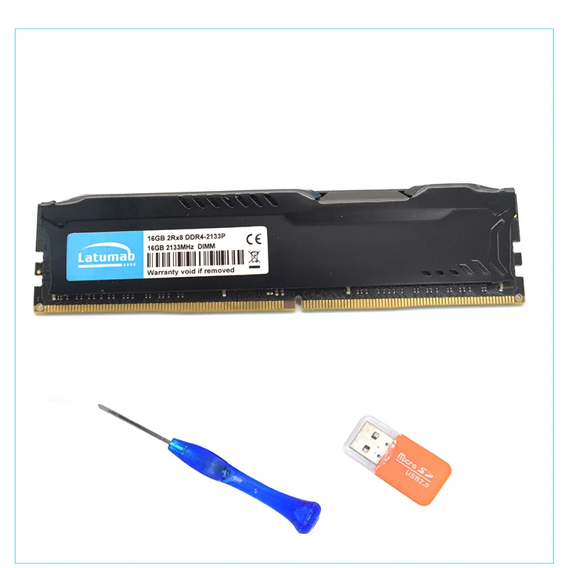 Latumab новая 16 ГБ 32 64 Гб DDR4 2133 МГц настольная Память Dimm оперативная память 288 Pins