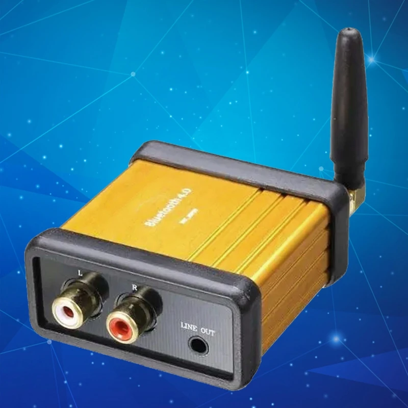 QCC3008 HIFI Class Bluetooth 4 2 Receiver Amplifier HI FI Car Stereo Modify Support APTX Low Delay Gold