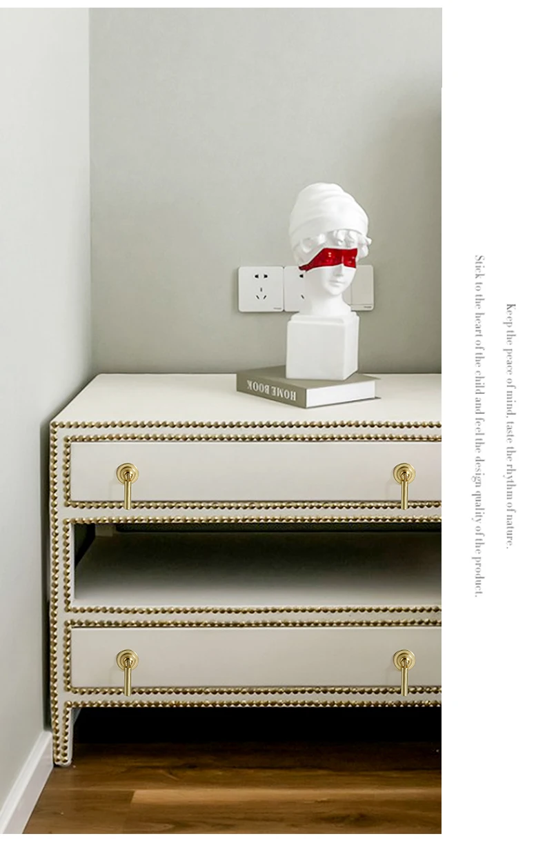 H21ef22338ee2414d86c40950cee4cd3fF Gold Cabinet Pulls Solid Zinc Alloy Kitchen Cupboard Single hole for bedside table Handle Drawer Knobs Furniture Handle Hardware Mallzona