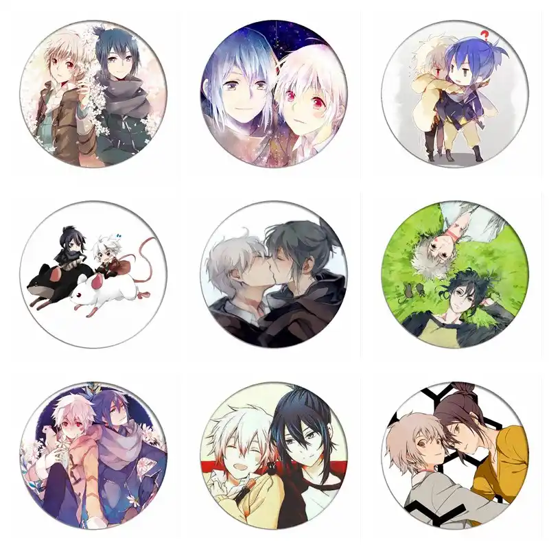 Anime No 6 Cosplay Badges Shion Brooch Icon Nezumi Collection Bags Breastpin For Backpacks Clothing Aliexpress
