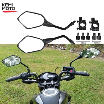 

Motorcycle Mirror 8mm 10mm Rearview Mirrors Scooter For Yamaha MT07 MT09 10 For BMW R1200GS Universal Motorcycle Accessories