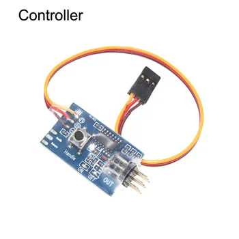 

4.8-8.4V Electronic Retractable Landing Gear Controller Skid Feet Servo Controller Botton Switch For RC FPV Fixed Wing Drone