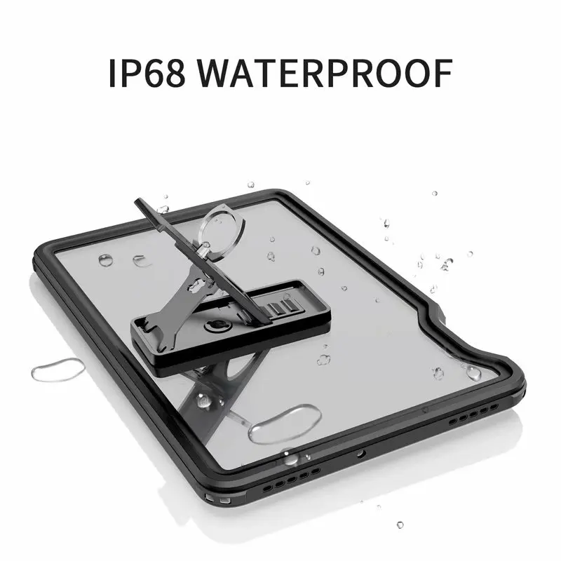 

IP68 Waterproof Case For New Samsung galaxy Tab S5E 10.5 2019 SM-T720 T725 Coque Diving Swim Proof Dustproof Cover ShockProof