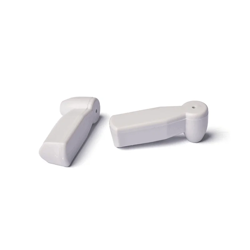 100 Pcs AM 58KHZ EAS 보안 도난 방지 하드 태그 슈퍼마켓 의류 가방 모자 용 자기 사운드 감지 45x12mm