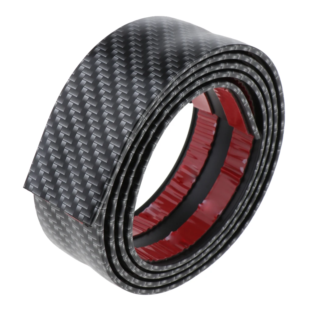 Car Accessories Door Sill Scuff Pedal Protect Carbon Fiber Stickers