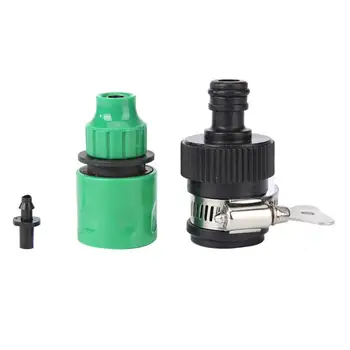 

Garden Lawn Water Coupling Environmental Protection and Durability 1/4 inch Hose Quick Connector Watering Tubing Fitting