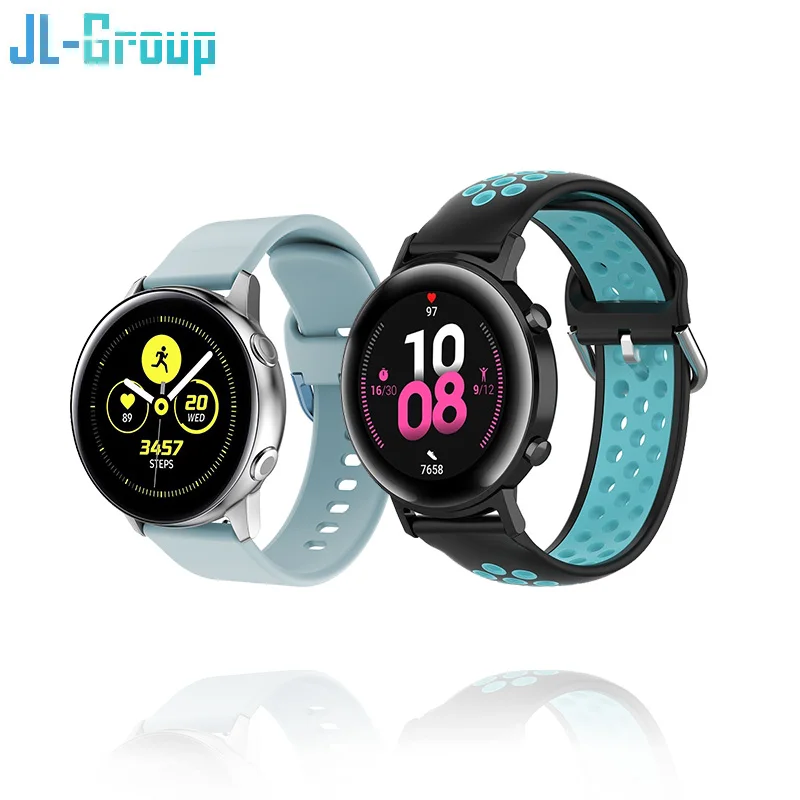 

Garmin Vivoactive 3 4 4S Silicone Watch Strap For Garmin Accessoires Venu Band Vivomove HR Forerunner 245 645 Smart Bracelet