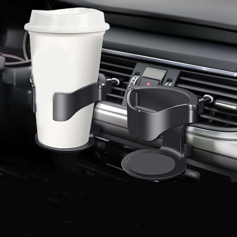 Car Cup Holder Air Vent Outlet Drink Water Coffee Bottle Holder Can