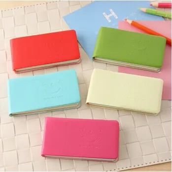

Japanese Korean Series Stationery Cute Little Smiley Notebook Color Inner Pages Notebook