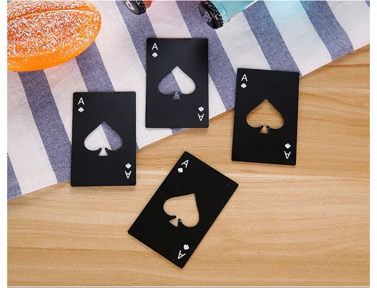 Кухонный Ace Spade Ace из нержавеющей стали, открывалка для бутылок пива, захват, кухонная Крышка для вина, Скручивающиеся гаджеты и инструменты, кухонный гаджет