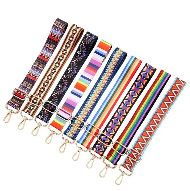 2pcs/lot 140cm Adjustable Polyester Colored Bag Strap DIY Shoulder Messenger Handbag Accessories for Women | Багаж и сумки