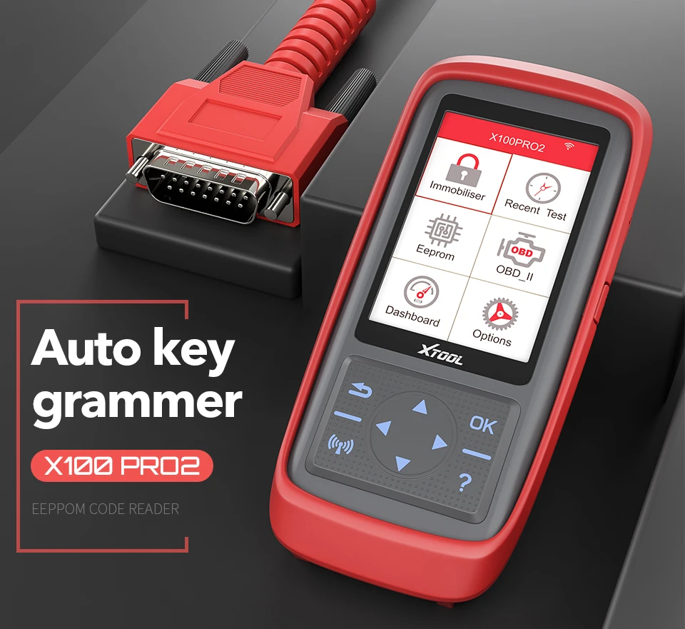Цена XTOOL X100 Pro OBD2 автоматический ключ программист Регулировка пробега включая EEPROM код читателя с бесплатным обновлением
