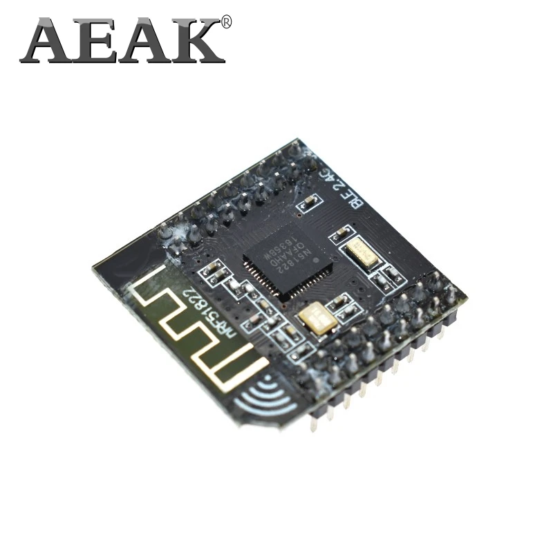 AEAK NRF51822 2,4G беспроводной модуль беспроводной связи модуль Bluetooth/zigbee модуль/DMX512