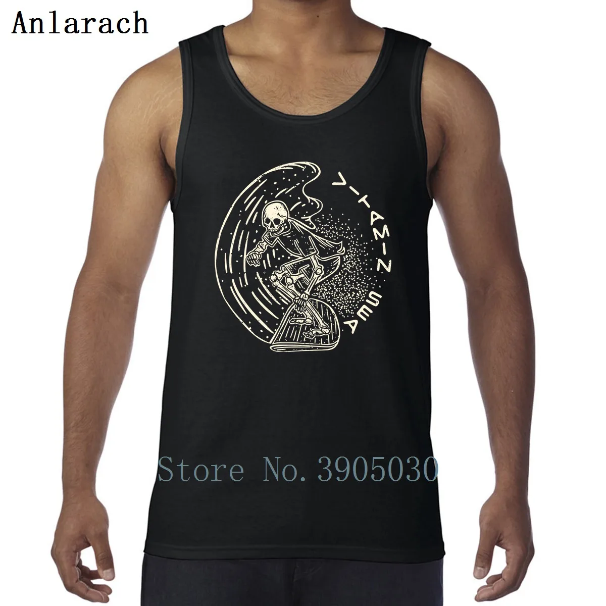 

Vitamin Sea Vest Euro Size Workouts Customize Newest Tank Tops For Men Leisure Loose Crazy Summer