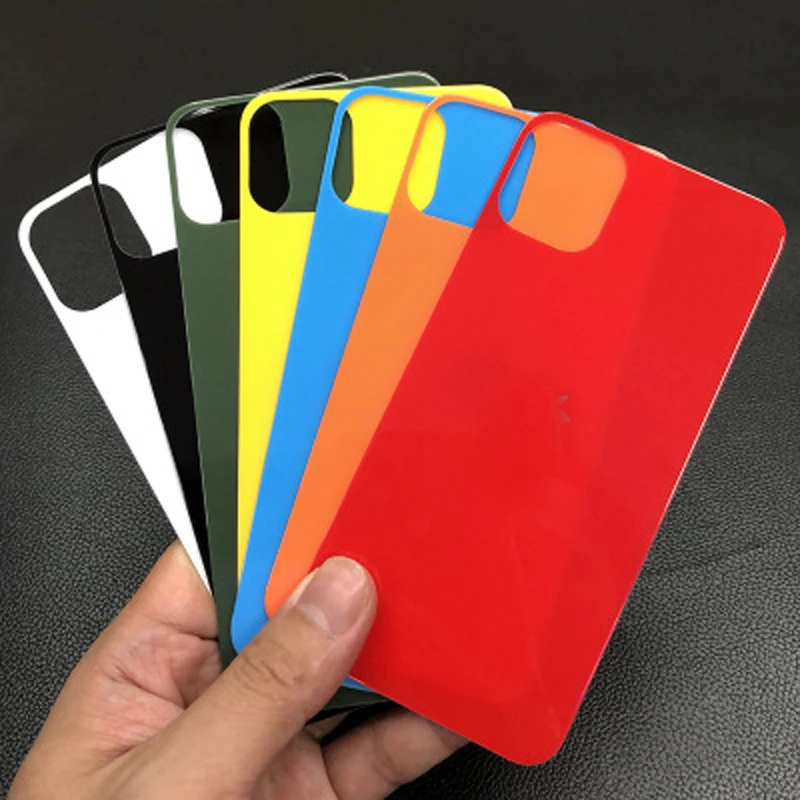 

Screem Protector Film for iPhone 11 Pro Max Tempered Glass Protective Back Film for iPhone 11 Pro Max Aurora Back Rear Glass