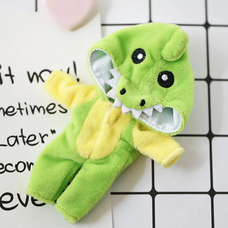 New Doll Clothes Cute animal jumpsuit Hooded pajamas for ob11,obitsu11,holala,GSC,1/12bjd doll clothes accessories for doll 16