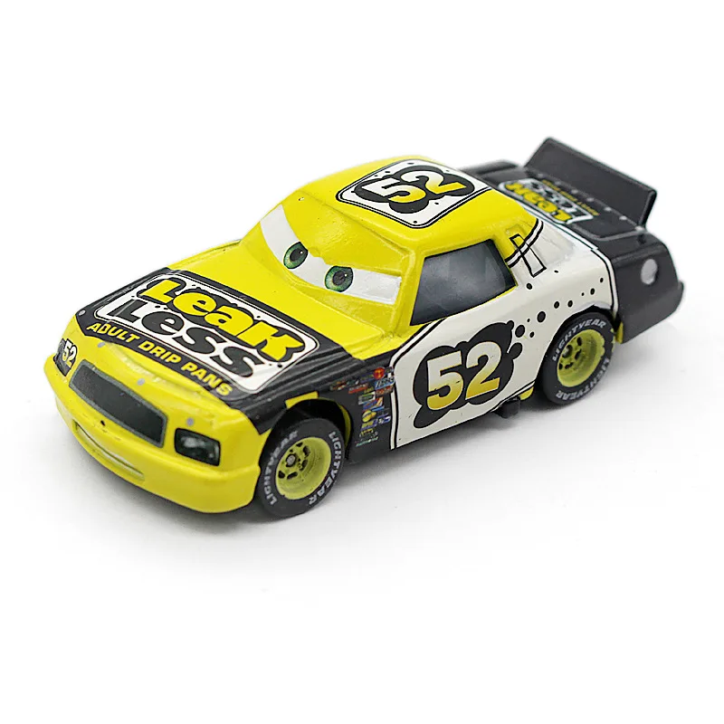 Disney Тачки № 52 утечки менее Racer 1:55 весы Diecast металлического сплава модель игрушки