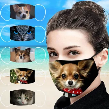 

Adult Reusable Face Mask Windproof Mouth Cover Cloth Face Shield Breathable Washable Mouth Mask mondmaskers Mascarilla Tela