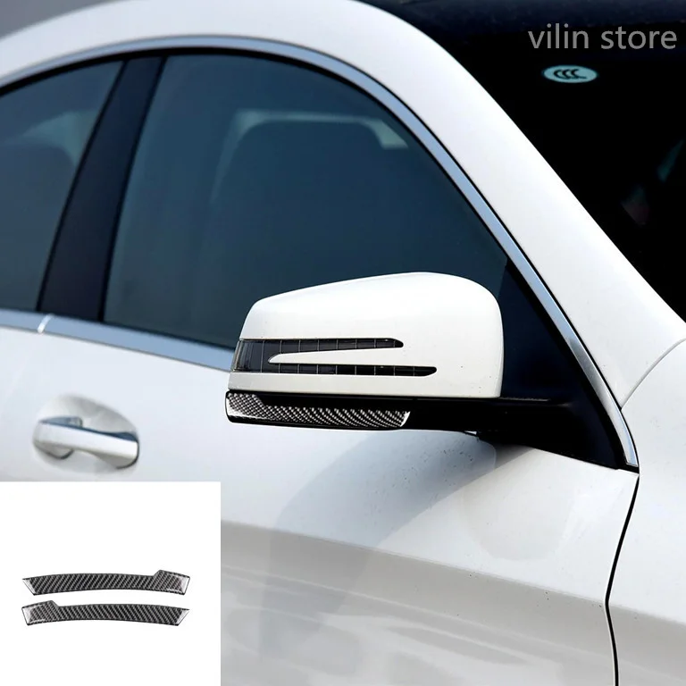 탄소 섬유 메르세데스 벤츠 GLK X204 300 260 350 250 220 2013-2015 워터 컵 홀더 패널 커버 스티커, 자동차 액세서리