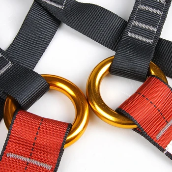 

Body Safety Fall Protection Climbing Seat Belt Adjustable Mountaineering Gear
