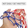 1-5PCS Basketball Net All-Weather Basketball Net Tri-Color Basketball Hoop Net Powered Basketball Hoop Basket Rim Net 5