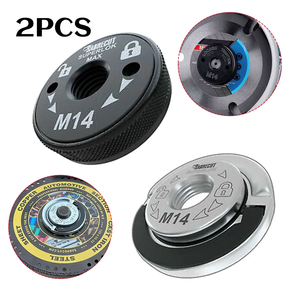 Flange Nut Set Tools Professional Quick Release Nut M14 Screw For Bosch