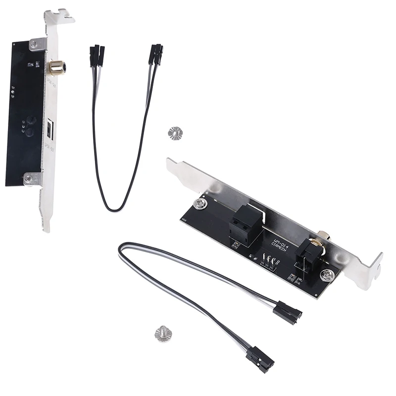 SPDIF оптический и RCA выходной кабель-кронштейн для материнской платы Asus Msi Gigabyte |