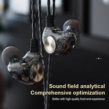 Fonge K1 прозрачные проводные наушники-вкладыши сабвуфер стерео бас наушники Спортивная гарнитура с микрофоном для iPhone Xiaomi AT