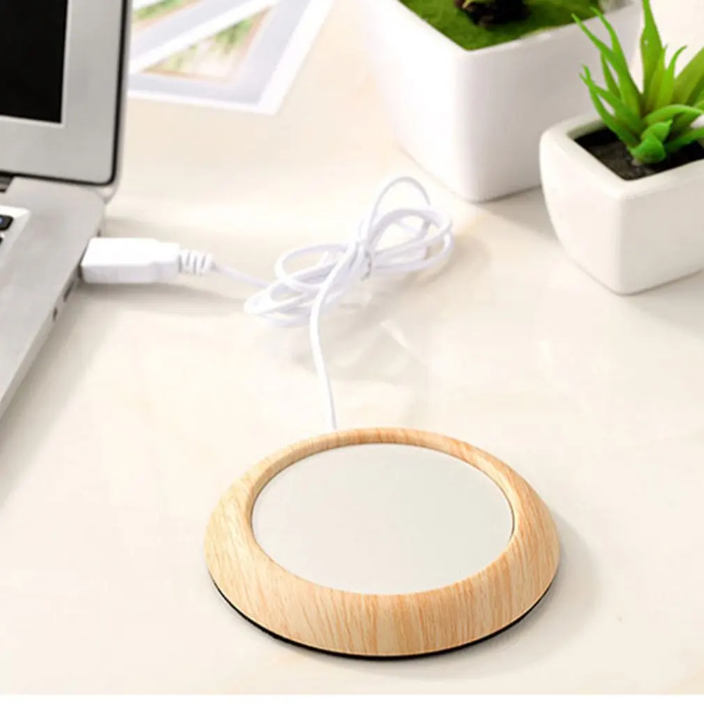 Модная USB Изоляция подстаканник плита теплоизоляция электрическая многофункциональная кофейная чашка коврик для дома и офиса аксессуар